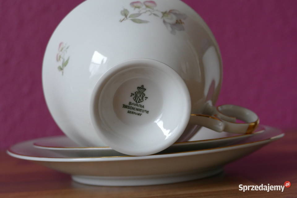 Trio porcelanowe Tirschenreuth Słupsk