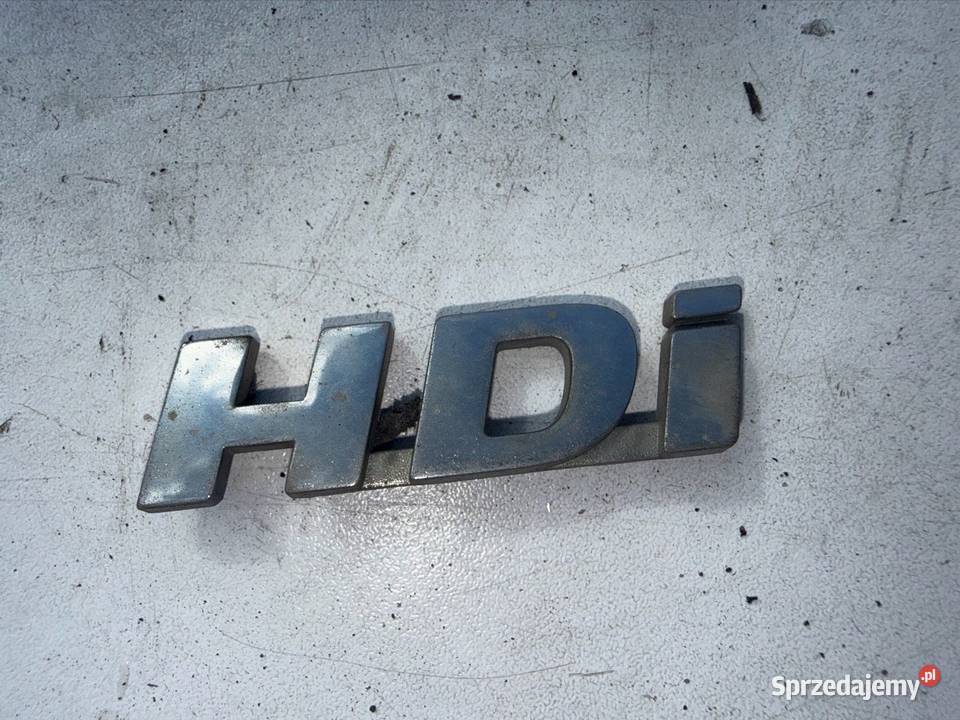 Emblemat HDi Peugeot Citroen Ostrów Wielkopolski