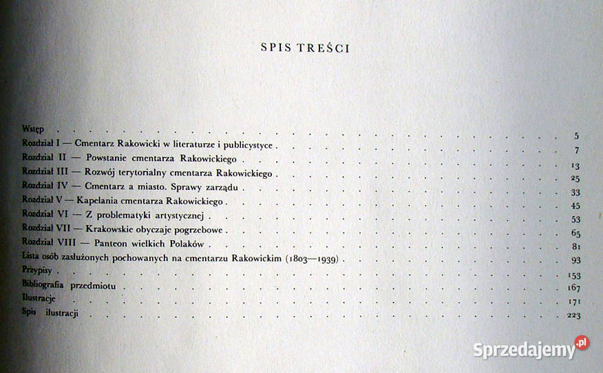Cmentarz Rakowicki w Krakowie 18031939 Poradniki, albumy i reportaże Limanowa