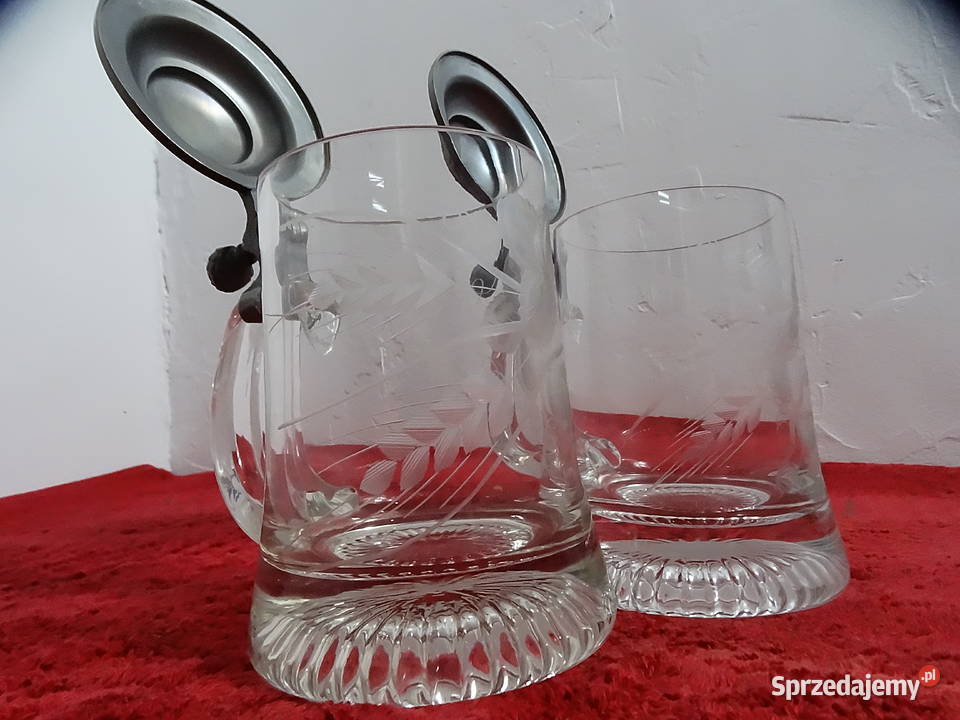 Eleganckie dwa kufle piwne o pojemności 450 ml Biłgoraj