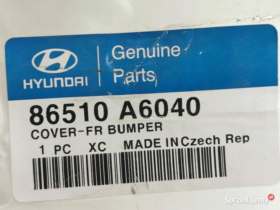 ZDERZAK PRZÓD HYUNDAI i30 20112014 ORYGINAŁ OE osobowe sprzedam