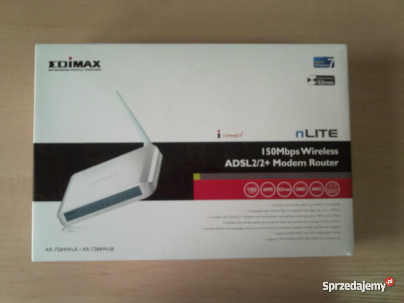 EDIMAX AR7284WnA ADSL 2 WIRELESS ROUTER NEOSTRAD Częstochowa