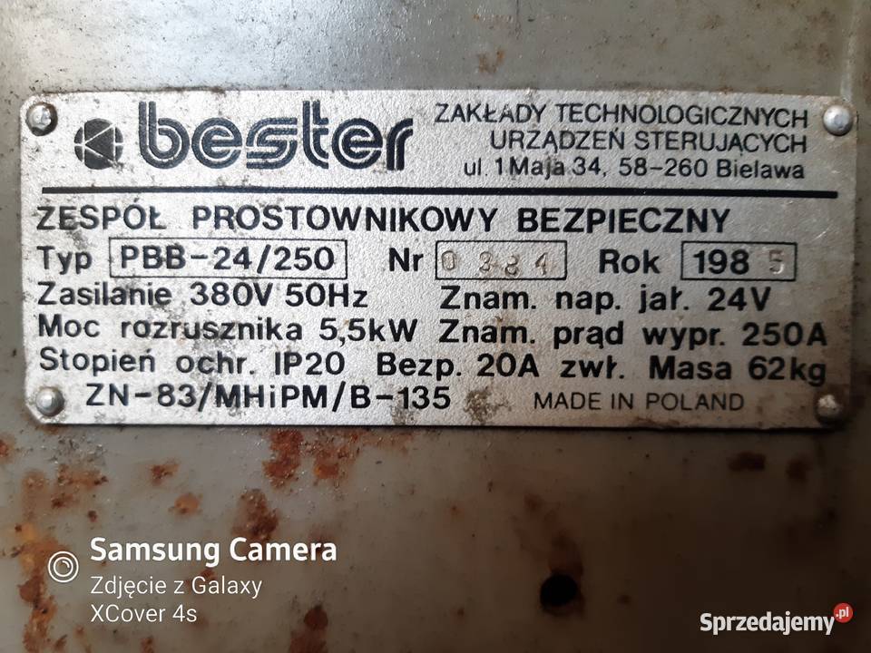 Bester urządzenie rozruchowe prostownik