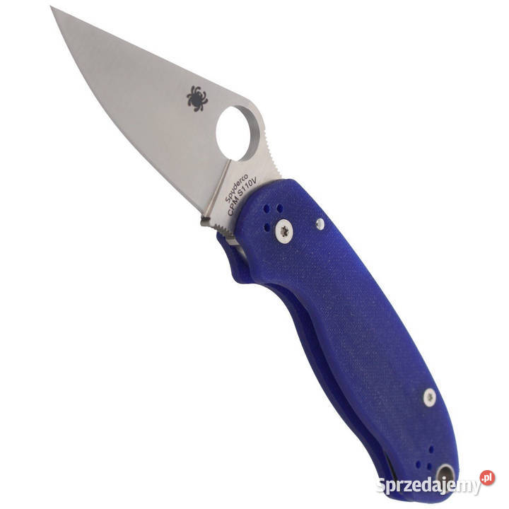 Nóż składany Spyderco Para 3 G10 Dark Blue CPM Warszawa