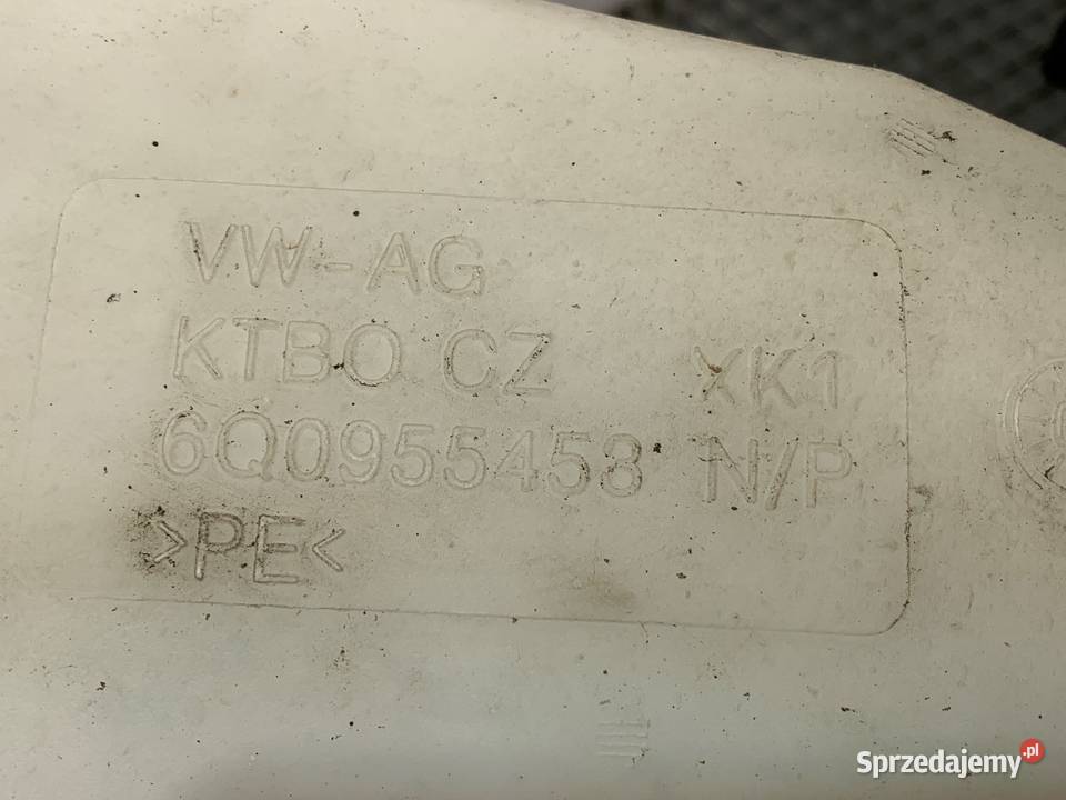 ZBIORNIK SPRYSKIWACZY SKODA ROOMSTER Hatchback Motoryzacja podkarpackie