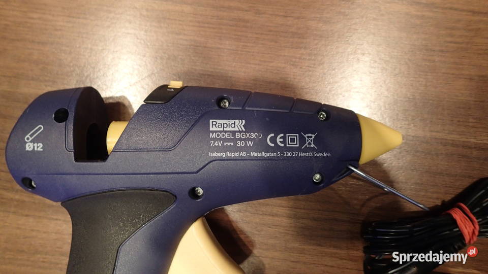Akumulatorowy pistolet do kleju Rapid BGX300 na Sosnowiec