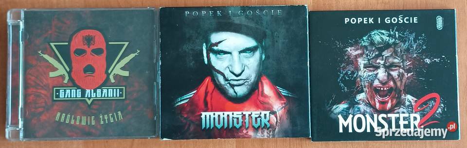 Popek Monster Gang Albanii 4 CD CD Białystok sprzedam