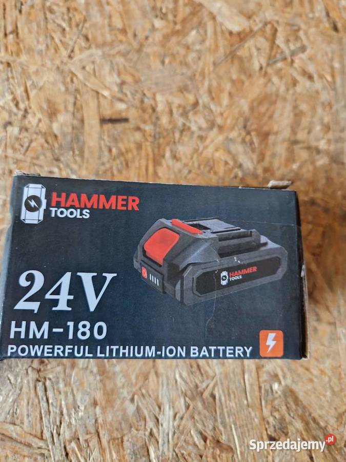 Akumulator HAMMER TOOLS 24V HM180 LitowoJonowy Głogowa
