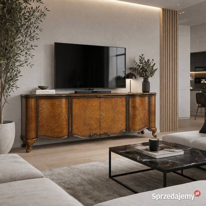 Zabytkowa komoda chippendale z lat 40tych Jerka