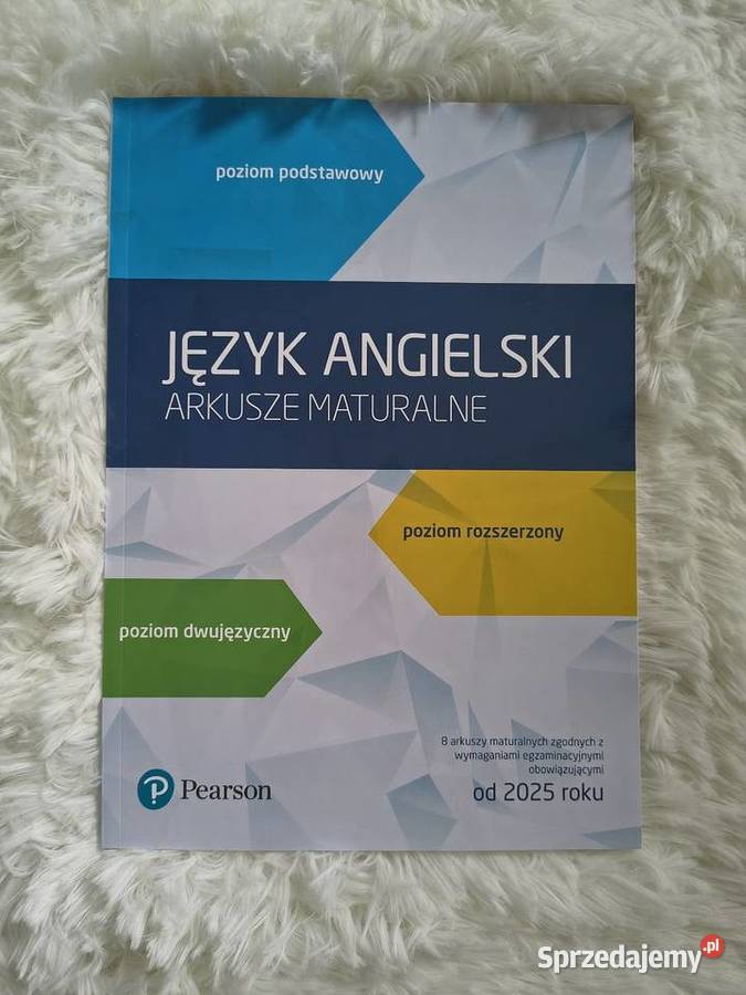 Język Angielski Arkusze Maturalne Poziom ćwiczenia Myślenice sprzedam