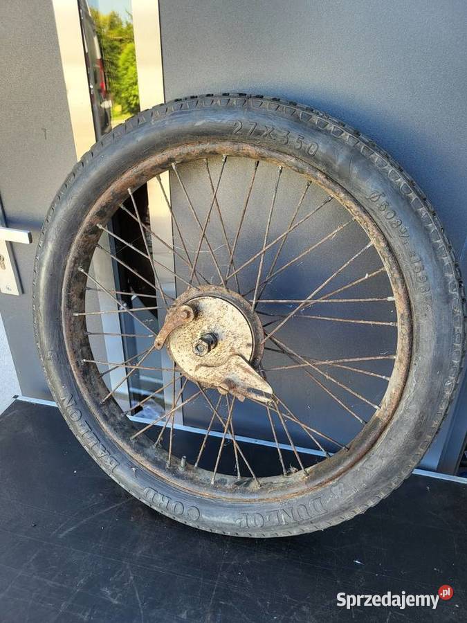 KOŁO FARTUCHOWE OPONA FARTUCHOWA 27 350 DKW NSU Rybnik