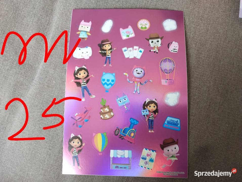 Dziewczynki stworki naklejki podlaskie Siemiatycze