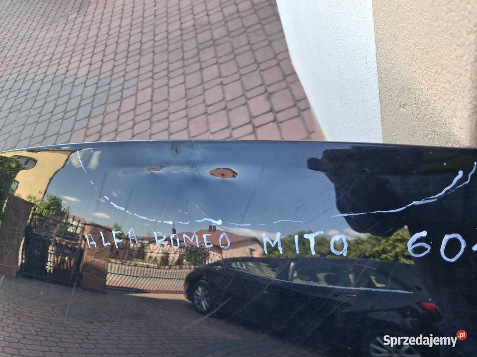 Maska Alfa Romeo Mito czarna 601 Stalowa Wola