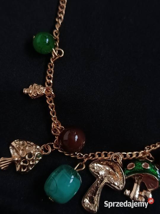 Naszyjnik nowyzłoty harmsy grzybki sprzedam