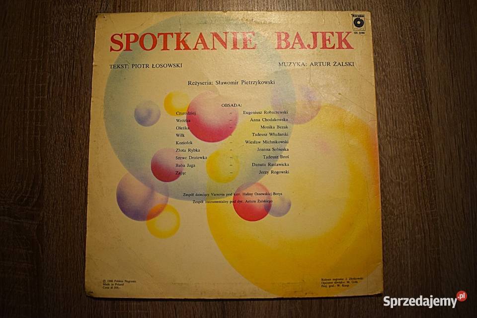 Spotkanie Bajek Artur Żalski 1988 Płyty i kasety sprzedam