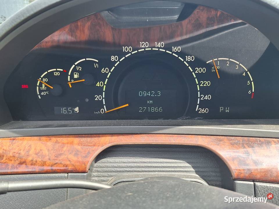 Mercedes S500 W220 1999r Sprawny Przeźmierowo