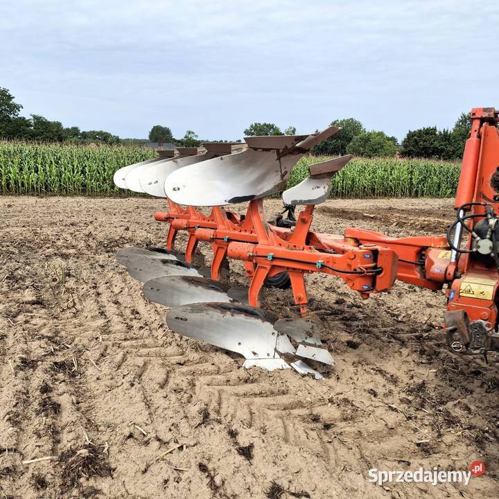 Pług obrotowy Kuhn Varimaster 4 skibowy 41 Zabez Strzelno sprzedam
