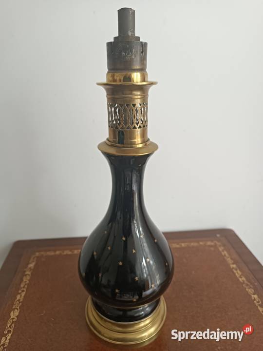 Lampa naftowa Napoleon III Antyki, Sztuka, Kolekcje Budzyń