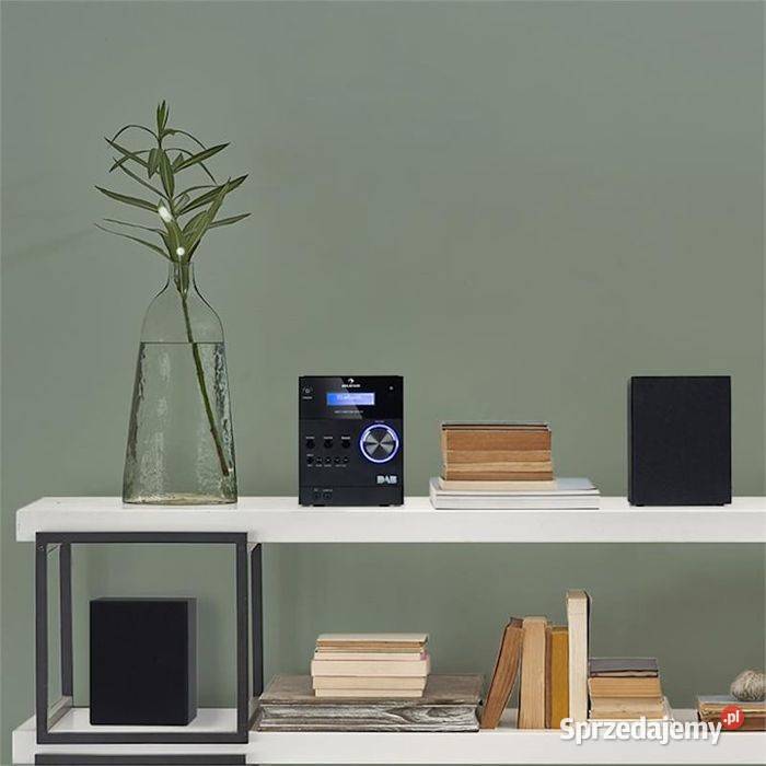 Nowa Mini Wieża Stereo Auna Bluetooth DAB Radio