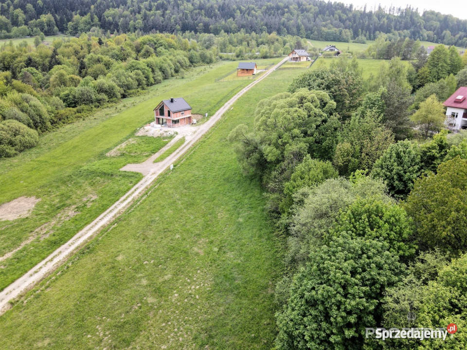 Sprzedam grunt 1000m2 Uście Gorlickie prąd