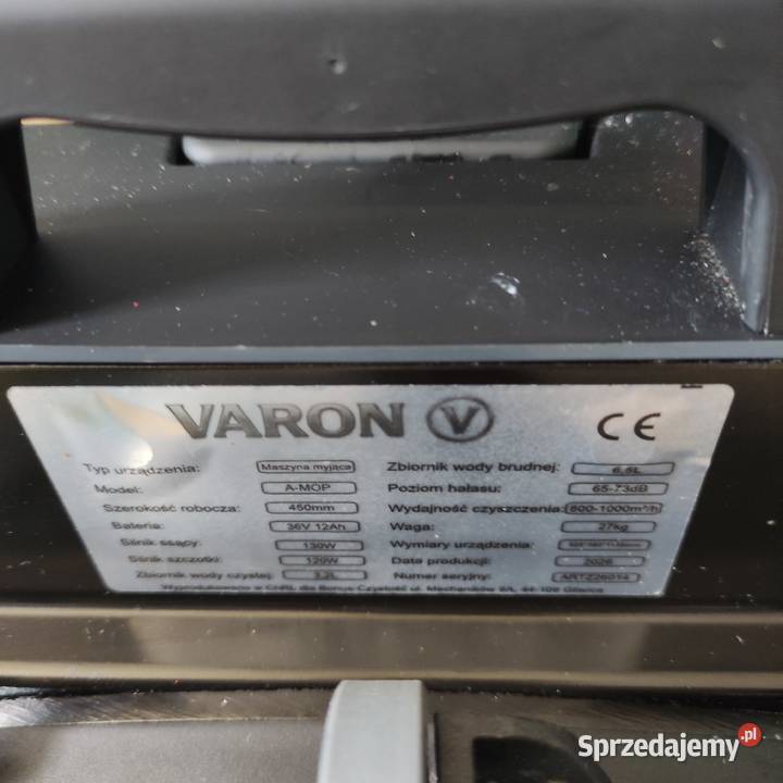Kompaktowa szorowarka do podłóg pionowy automat śląskie Gliwice sprzedam
