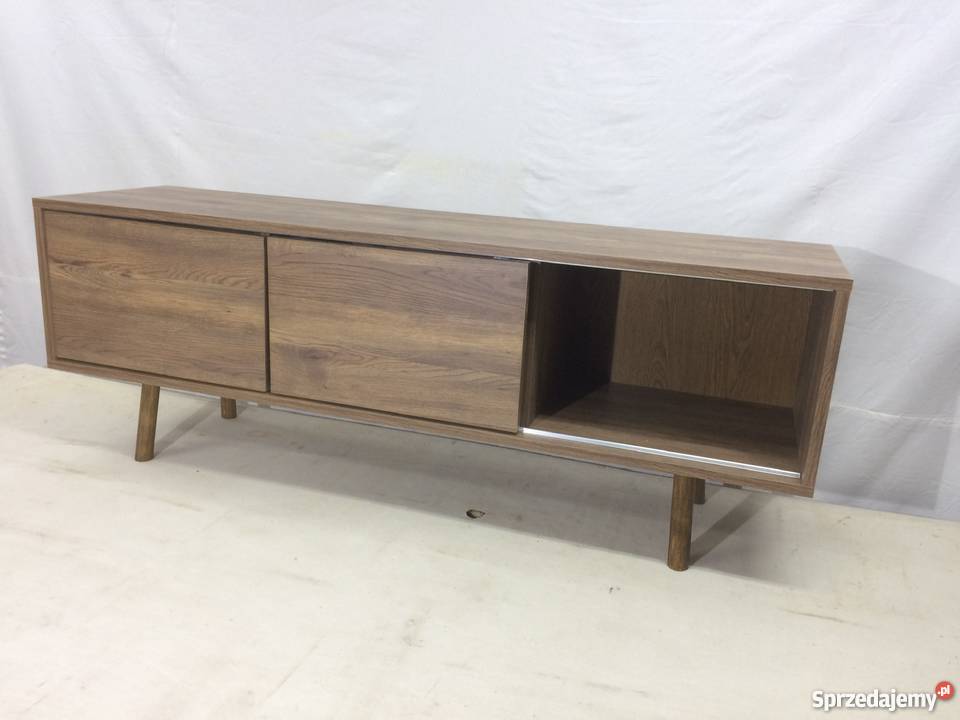 Szafka RTV nowoczesna retro Dąb Wersal 40cm
