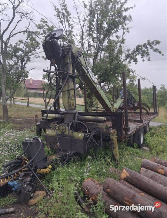 przyczepa do drewna sprzedam