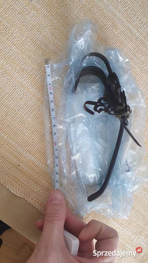 Mosiężne uchwyty wieszaki świeczniki na ścianę Warszawa