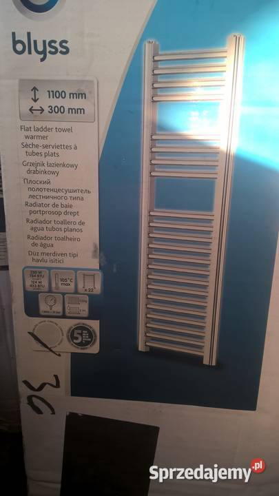 grzejnik chromowany łazienka hol kuchnia Dom i Ogród Mińsk Mazowiecki