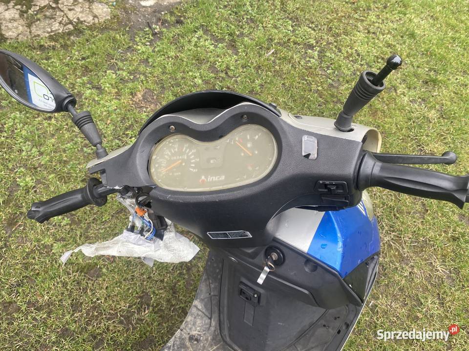 uszkodzony skuter 50 cc INCA HN50QT2B OKAZJA śląskie Bielsko-Biała