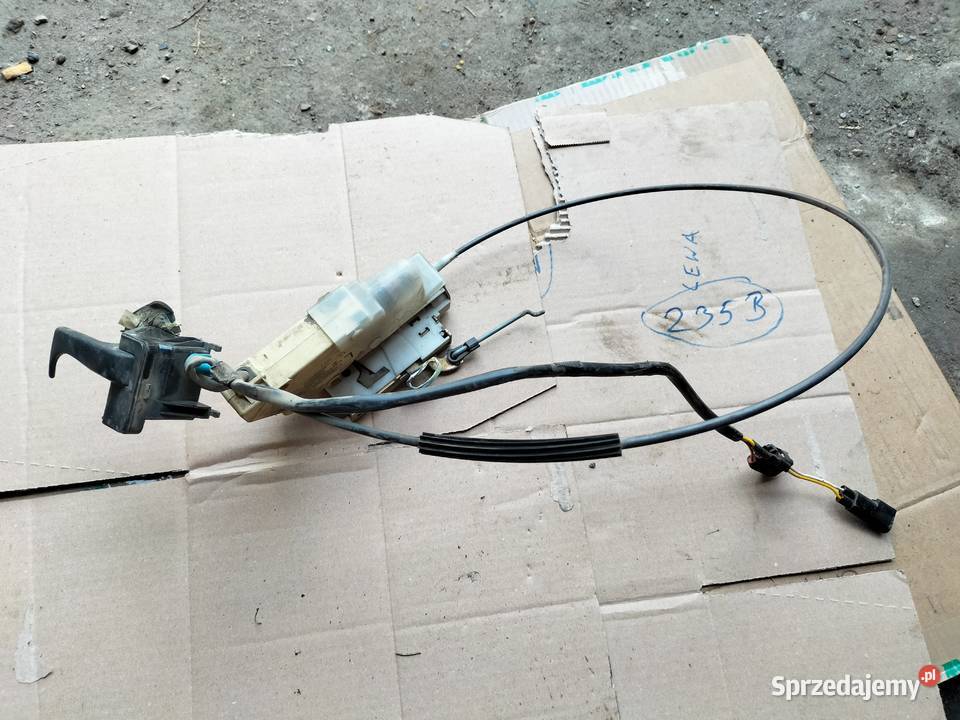 FORD FIESTA MK3 3D KLAMKA ZAMEK DRZWI LEWY PRZÓD osobowe Części samochodowe Kamień-Kolonia