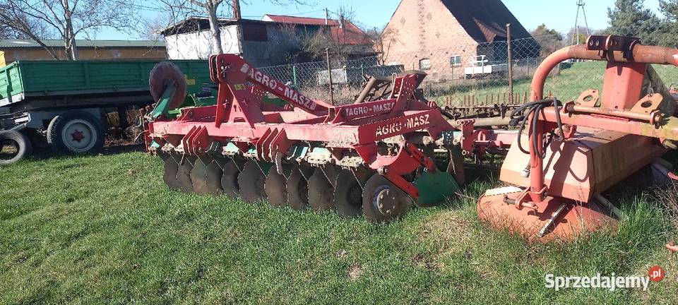 Brona talerzowa Agro masz bt 30 agregat Wołów