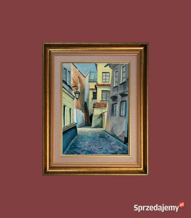 Obraz olejny Lubelski zaułek Lublin