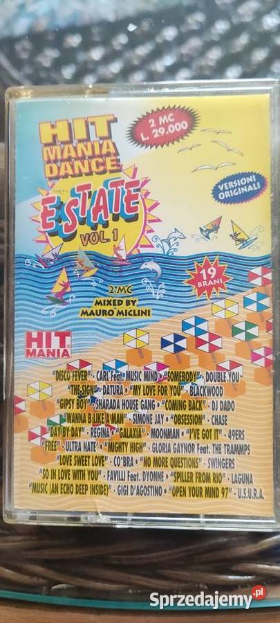 Unikat włoski składak Hit Mania Dance Estate 97 śląskie Gliwice
