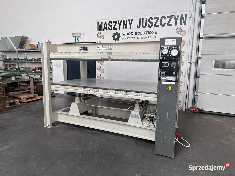 Prasa półkowa do fornirowania Orma C4 22001200 Juszczyn sprzedam