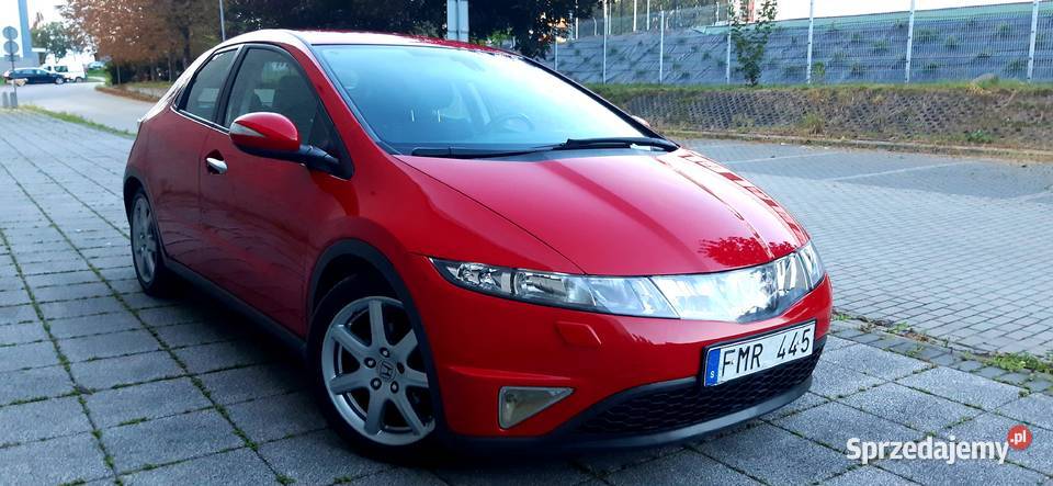 Honda Civic 18 16v 2007r 140hp grzane fotele Będzin