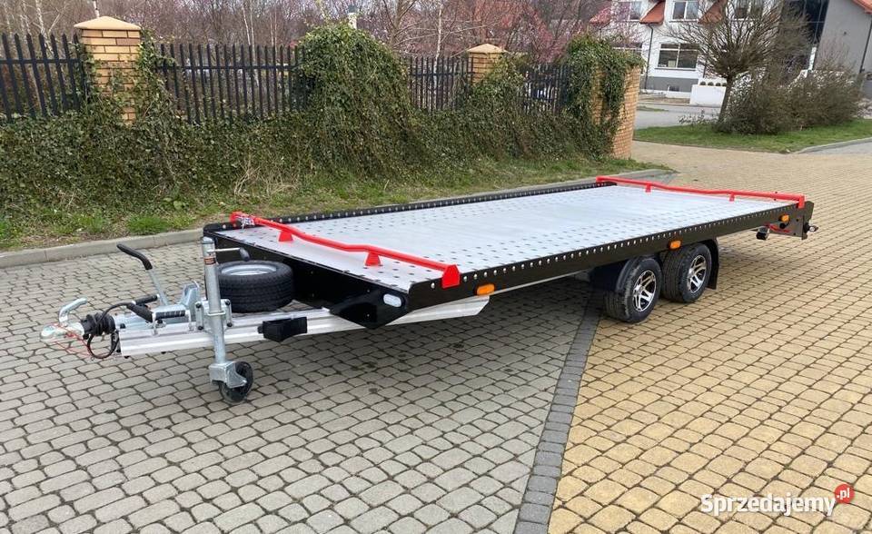 Laweta przyczepa BlackLine 5m x 21m DMC 2700 2090kg Bytom