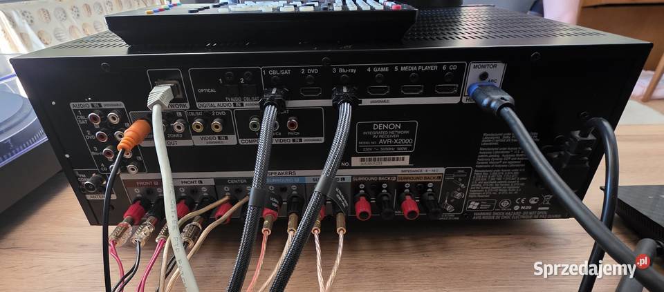 Denon AVRX2000 sieciowy amplituner 4K 3D małopolskie Tarnów