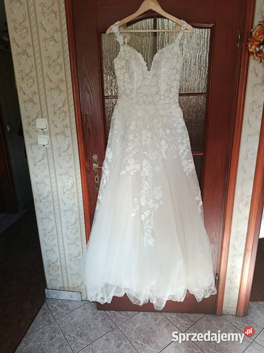 Suknia ślubna z welonem Linia "A" Moda i Styl Kraków