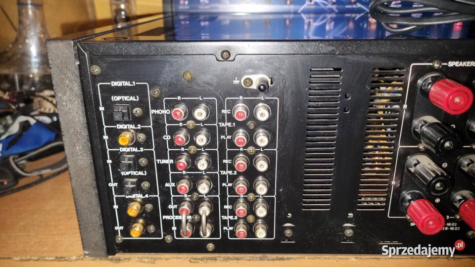 Potężny wzmacniacz Akai AM95 2x180Watt 4ohm Warta