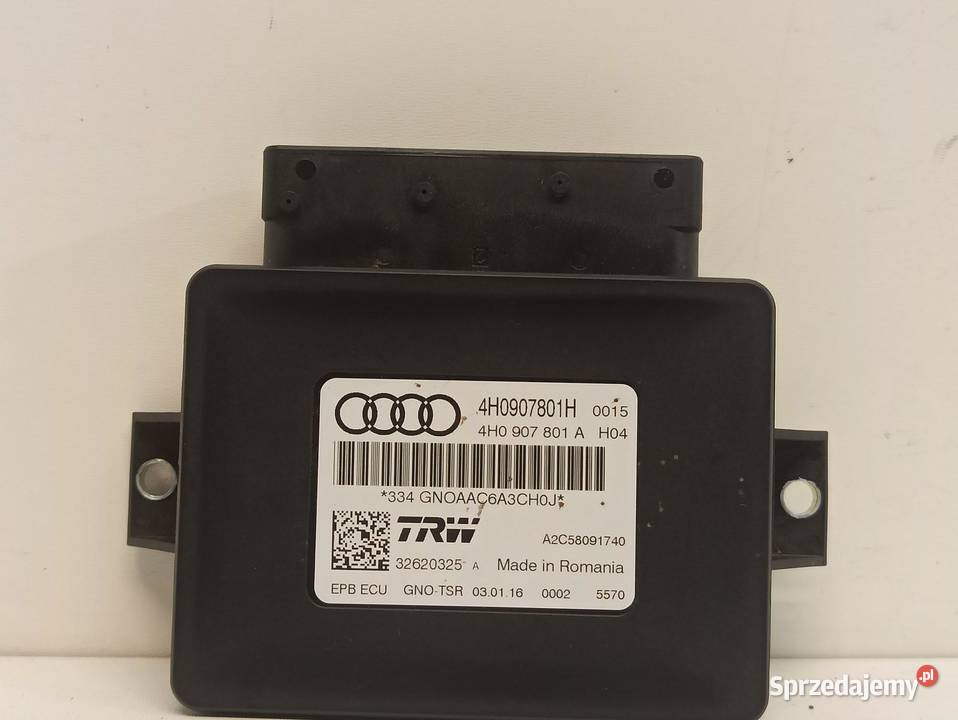 AUDI A6 C7 STEROWNIK HAMULCA RĘCZNEGO 4H0907801H