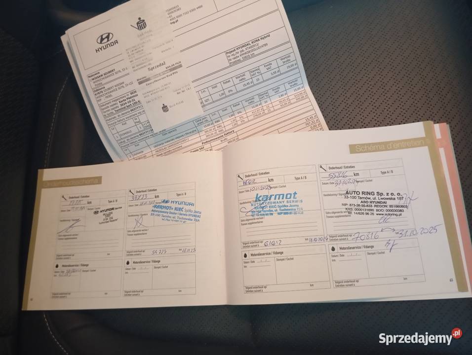 Hyundai kona hybrid 1 6 DCT Premium Tarnów