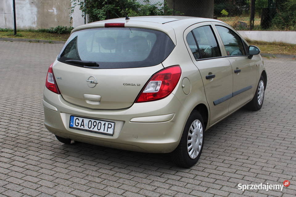 Opel Corsa D 2007r 12 Benz 5 Drzwi Klima CD Motoryzacja pomorskie Rumia