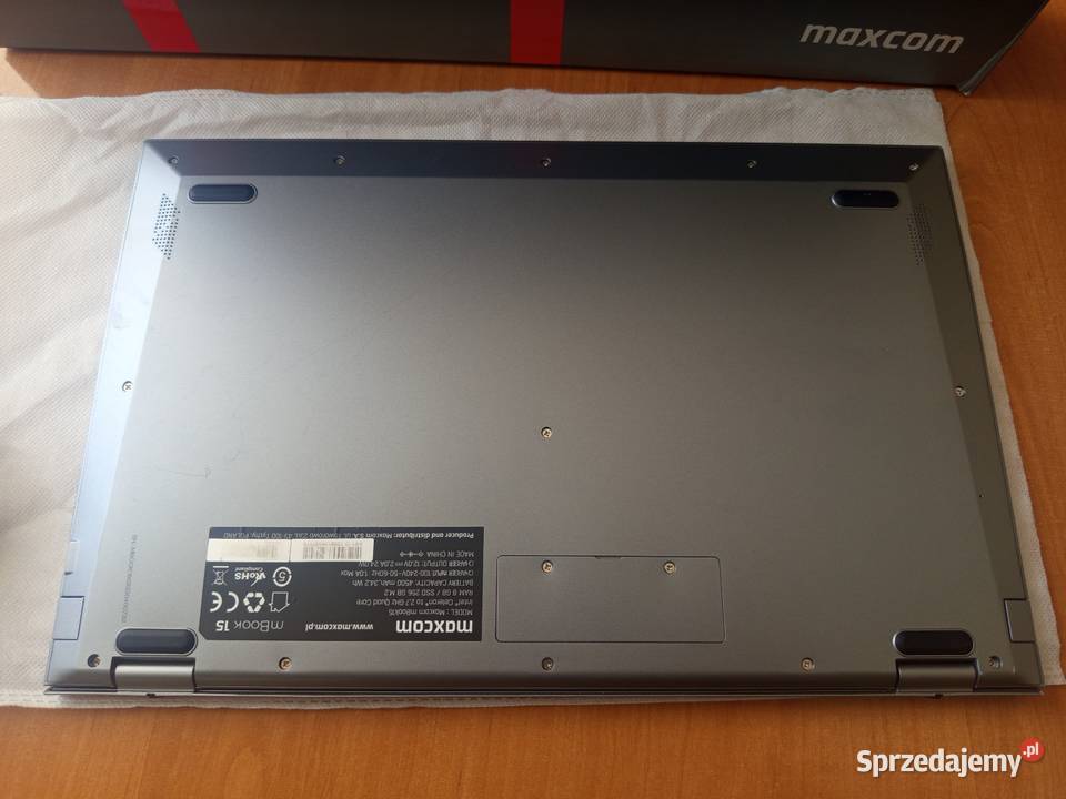 Laptop MAXCOM mBook 156 8GB RAM 256GB WINDOWS 11 lubelskie Tomaszów Lubelski