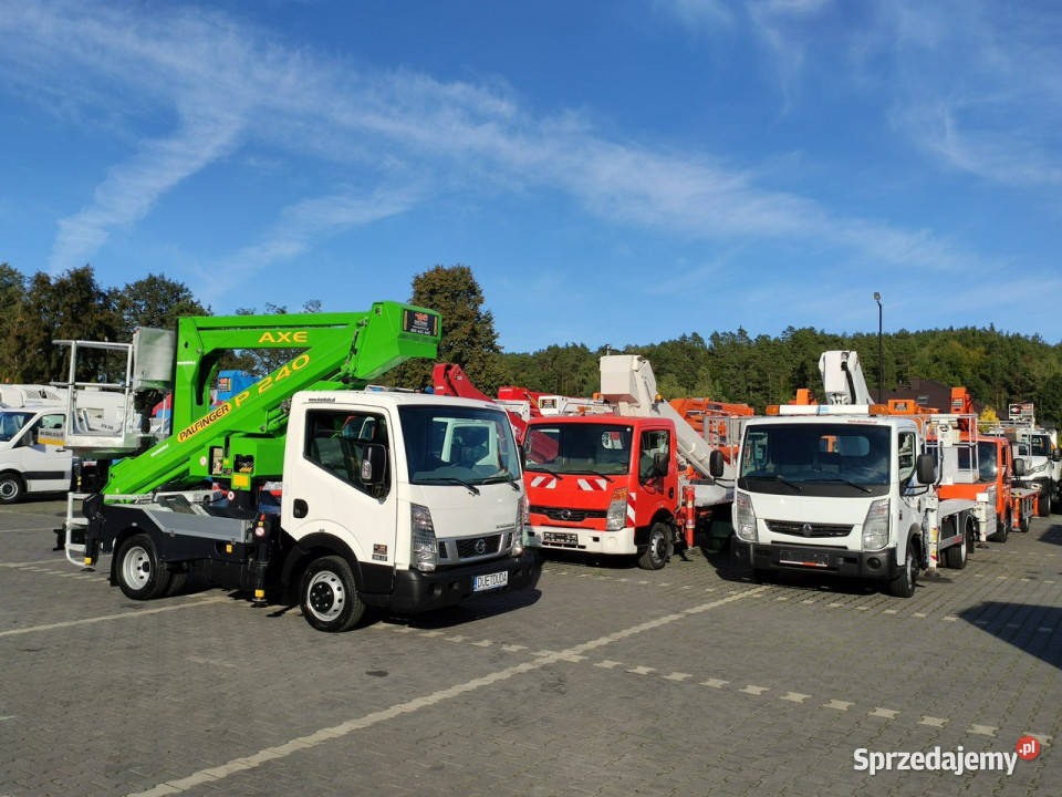Nissan Cabstar Zwyżka Podmośnik Koszowy świętokrzyskie Widełki