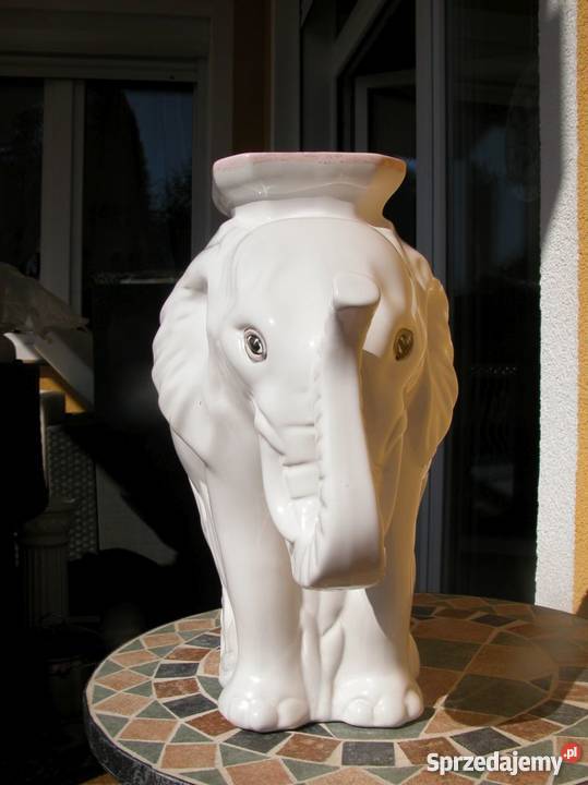 piękny porcelanowy słoń lubuskie Gorzów Wielkopolski