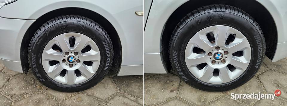 BMW 525d E60 20 163 2006 r Bogate Wyposażenie elektryczne szyby wielkopolskie Ostrów Wielkopolski sprzedam