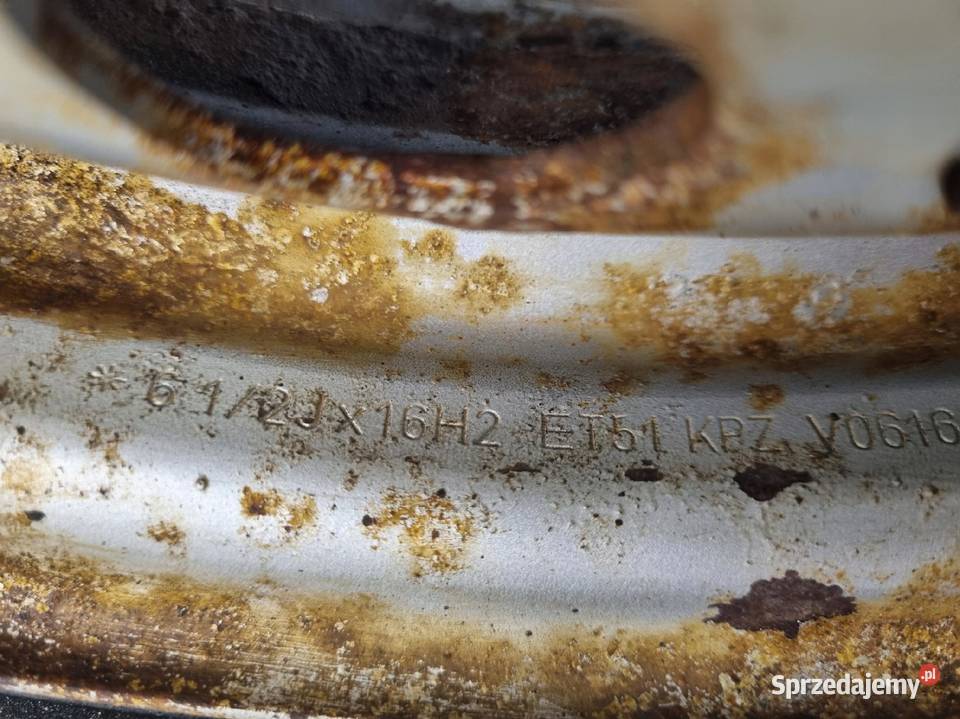 KOŁO ZAPASOWE VW Transporter T5 T6 Zapas felga stalowe lubelskie Chełm