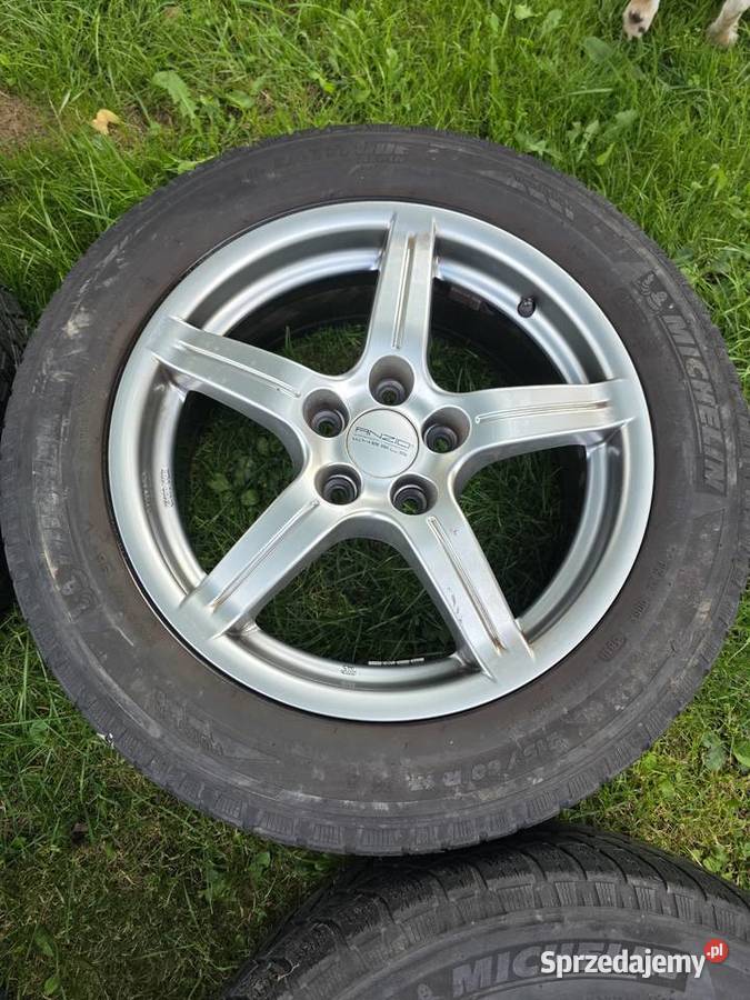 Alufelgi ANZIO 17 5x110 z oponami Michelin Kalwaria Zebrzydowska