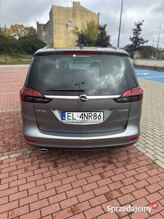 Opel Zafira Tourer 16 SIDI Turbo Innovation nieuszkodzony Łódź